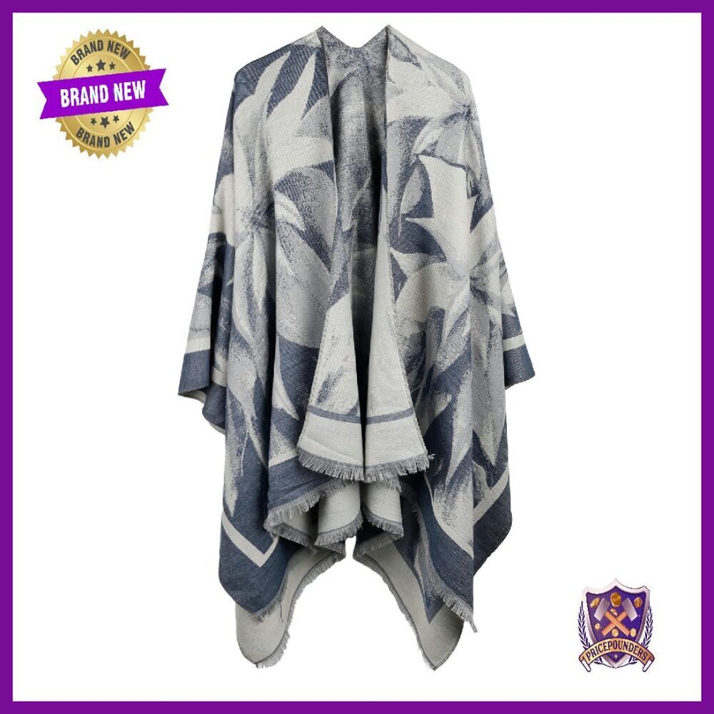 Soft Oversized Winter Shawl Wrap Blanket Scarf Women's Warm Accessory